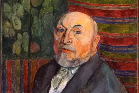 Aus dem Jahr 1953: Selbstbildnis von Hans Purrmann. 