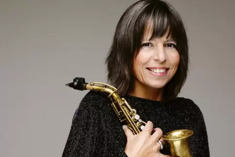 Christine Rall: Virtuosin auf dem Saxofon.