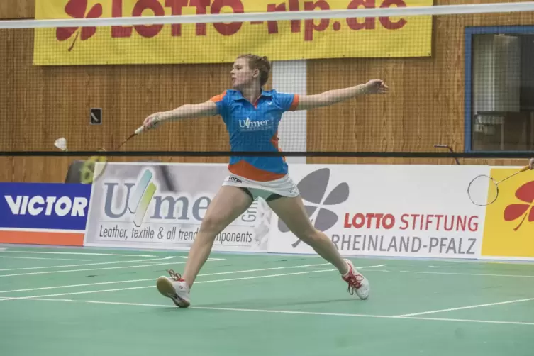 Bei den Meisterschaften des Badmintonverbandes Rheinhessen-Pfalz holte sie zwei Titel: Louisa Marburger (SV Fischbach). 