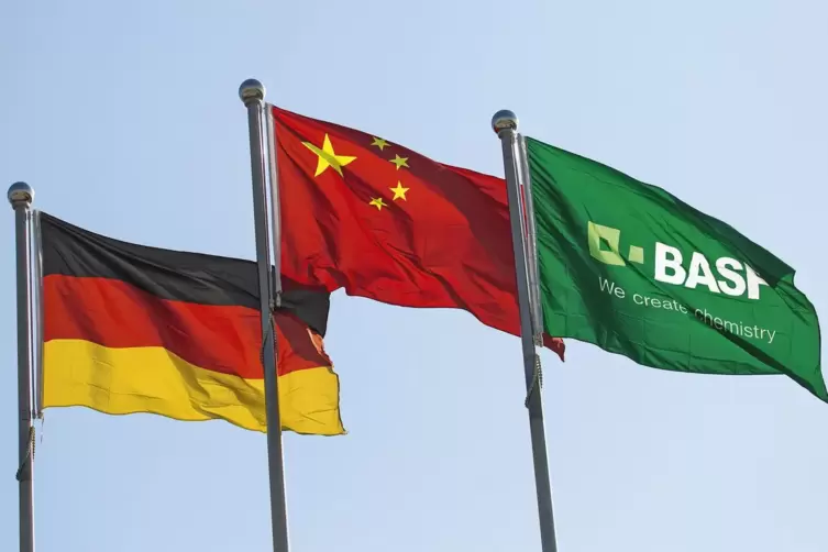 In den ersten neun Monaten dieses Jahres setzte die BASF in der Geschäftsregion Greater China (Volksrepublik und Taiwan) 9,2 Mil