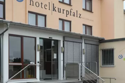 Im Hotel Kurpfalz sind Ukraine-Flüchtlinge untergekommen. 