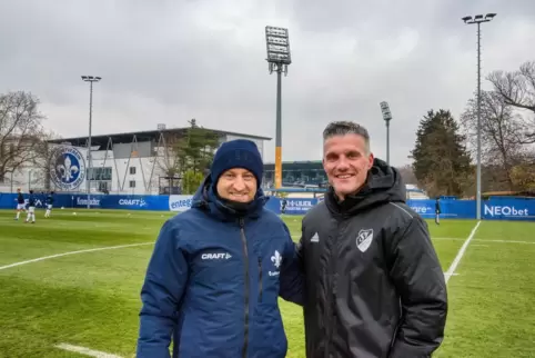 Haben gemeinsam viel erlebt: Torsten Lieberknecht (links) und Daniel Graf.