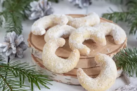 Immer noch beliebt: Vanillekipferl. 