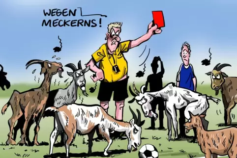 Für Meckerer wird es künftig nicht mehr lustig in der Verbandsliga. Die Strafen wurden drastisch erhöht.