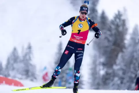 Derzeit die unumstrittene Nummer 1 im Männer-Biathlon: Johannes Thingnes Bö. 