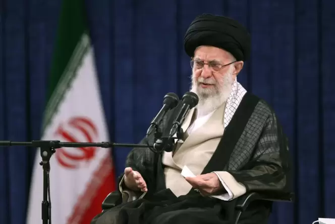 Unter Druck: Ali Khamenei, Oberster Führer und politisches und religiöses Oberhaupt des Iran.