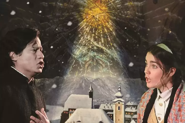 Ein Notenblatt des Himmels: Komponist Georg Stampfer und Autor Hans Müller haben das Weihnachtslied „Stille Nacht“ zum Musical m