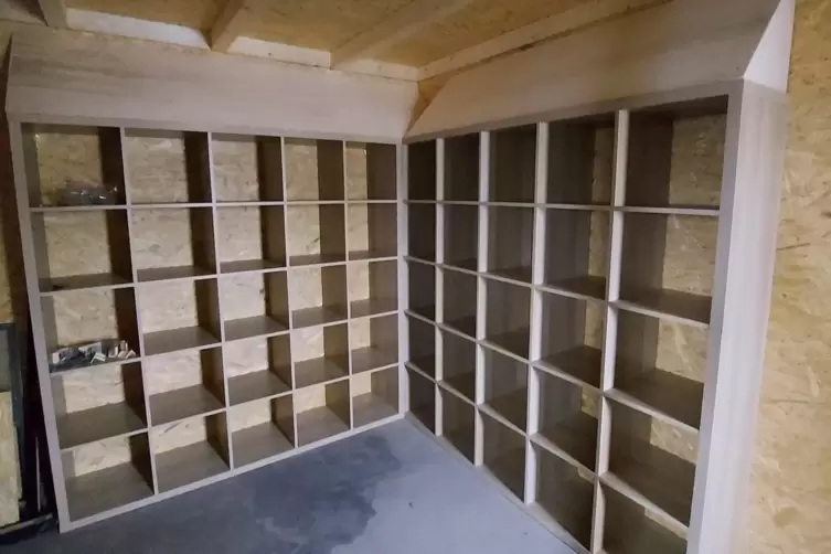 Die Gewobau hat den Raum um- und ausgebaut.