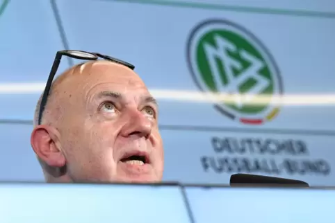 Gibt es Hilfe von oben? DFB-Präsident Bernd Neuendorf. 