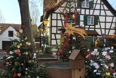 Herz von Kandel: das Plätzel. 