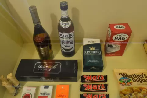 Der Lockruf des Westens: Typisches Angebot eines DDR-Intershops. 