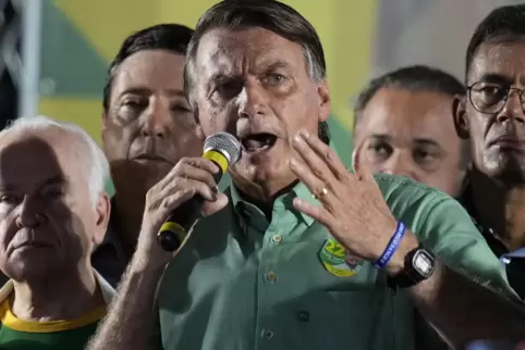 Nur knapp nicht wiedergewählt: Brasiliens „Tropen-Trump“ Jair Bolsonaro.