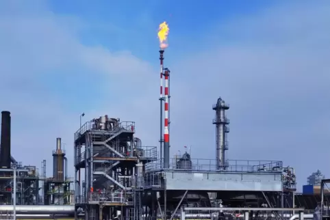Die BASF muss wegen eines Defekts Gas abfackeln.
