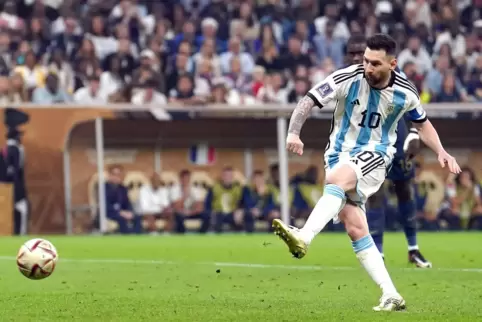 Gekrönt: Lionel Messi.
