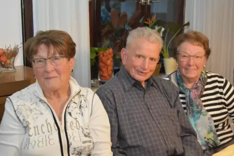 Kreative Senioren: Christa Keim, Brigitte und Wolfgang Kälin. 