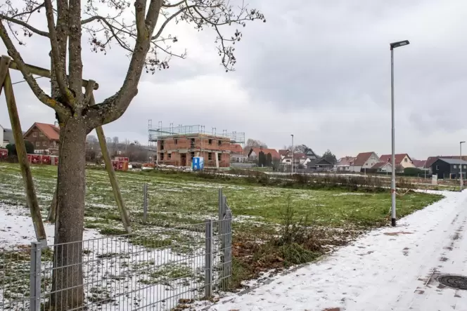 Das Baugebiet Weyhersacker.