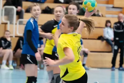 Traf achtmal: Lara Hasenstab. 