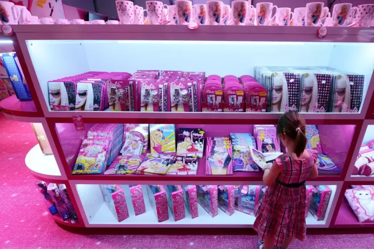 Passt ins Bild: Barbie-Dreamland in Berlin. 