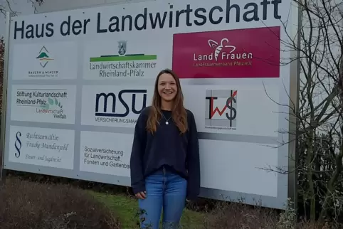 Clara Franke ist Bezirksgeschäftsführerin im Bauern- und Winzerverband Rheinland-Pfalz Süd. 