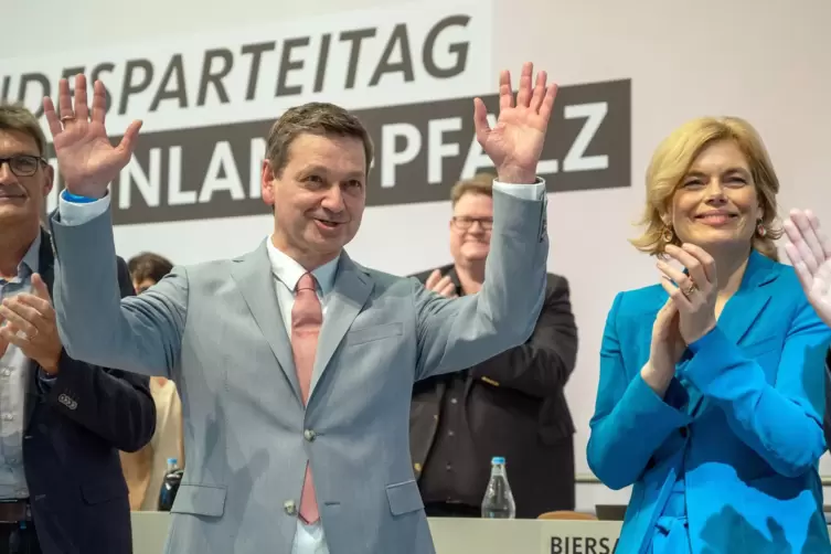Die Landtagswahlen in Rheinland-Pfalz konnten beide nie gewinnen: Christian Baldauf und Julia Klöckner. 
