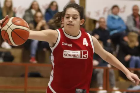 Mit ihrem Können ist Maria Jesus Retamal-Tejos für die Basketballerinnen des TV Kirchheimbolanden ein echter Gewinn. 