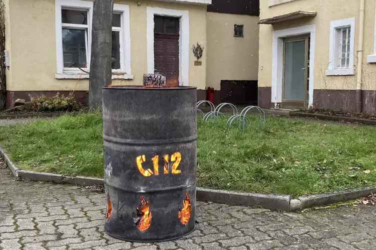 Schwedenfeuer &aacute; la 112. 