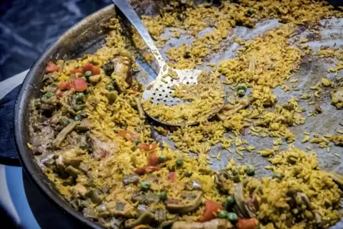 Nicht nur ein Essen, sondern ein Ereignis: Die Paella.