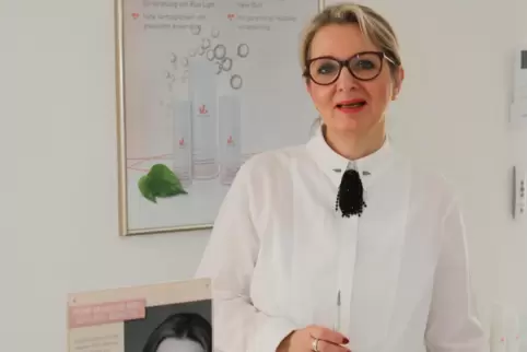 Weniger ist mehr, meint die Kosmetikerin Heidi Lukasek. 