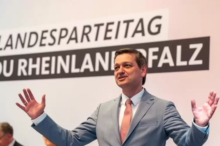 Noch Ende März wählte die rheinland-pfälzische CDU Christian Baldauf zu ihrem Landesvorsitzenden. 