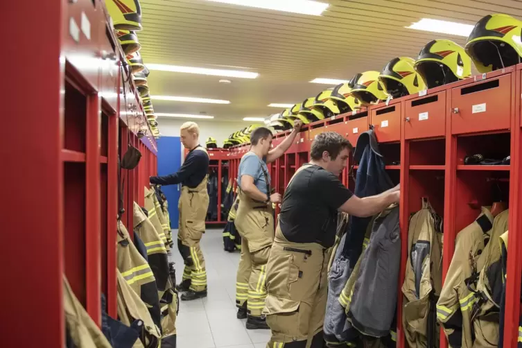 Die freiwillige Feuerwehr ist das ganze Jahr rund um die Uhr einsatzbereit.