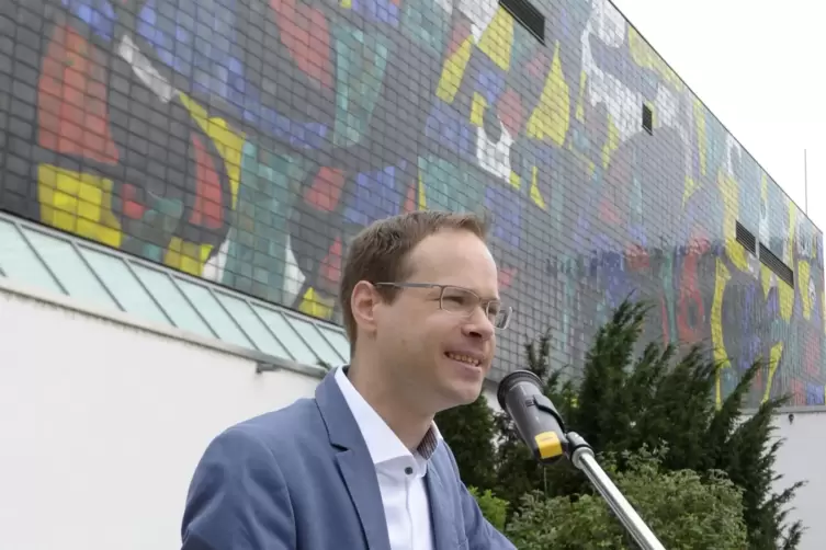 Geschafft: Alle sind wieder dran. &bdquo;Kachelmann&ldquo; Ren&eacute; Zechlin vor der Mir&oacute;-Wand. 