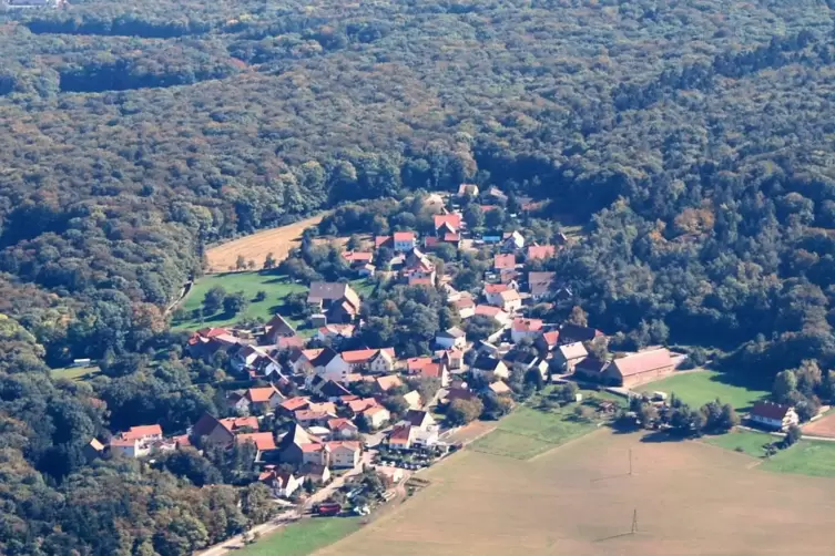 Stahlberg von oben: In Anlehnung an die Vergangenheit des Dorfes als Bergbaugemeinde ist der neue Förderverein auf den Namen „Gl