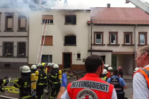 Schon zum zweiten Mal brannte es in der Hauptstraße 130 in Contwig.