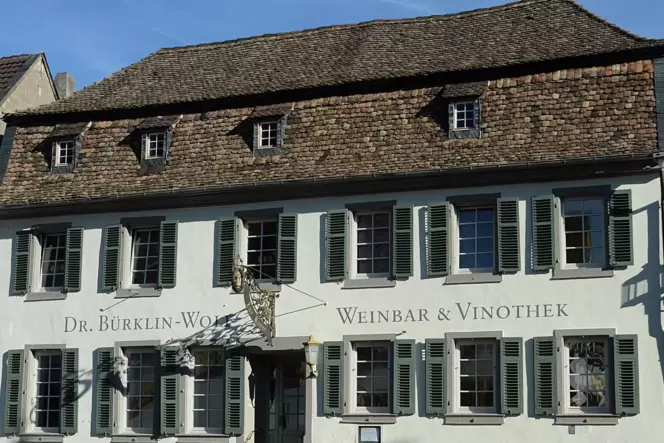 Traditionshaus in der Deidesheimer Weinstraße: das frühere Gasthaus »Zur Kanne«.