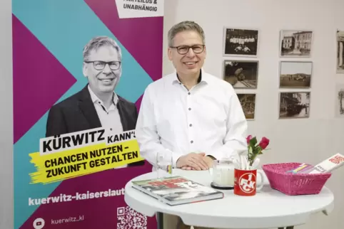 Will mit den Menschen ins Gespräch kommen: Thomas Kürwitz in seinem Bürgerbüro im Stiftsplatz 5. 
