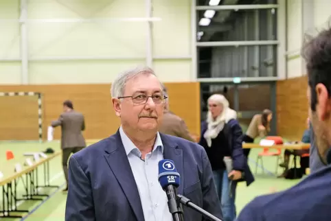 Der SPD-Vorsitzende Achim Jesel am Donnerstagabend. 