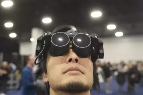 Ein Technik-Trend des neuen Jahres: Virtual-Reality-Headsets.