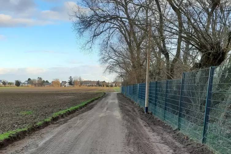 Nach der Reinigung: Anfang Januar sieht man zumindest an einigen Stellen wieder den Asphalt. 