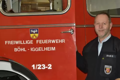 Bernd Braun hat schon viele Einsätze erlebt in seiner Zeit bei der Feuerwehr. 