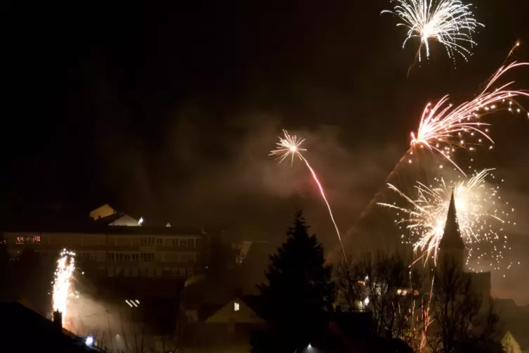 Neujahrsbeginn in Wolfstein. 