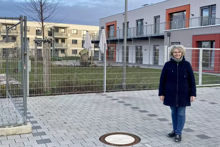 F&uuml;r 145 Kinder: Weiler vor der Kita in der Diesterwegstra&szlig;e.