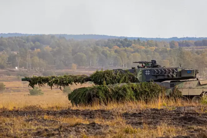 Einer der modernsten Kampfpanzer der Welt: der Leopard 2.