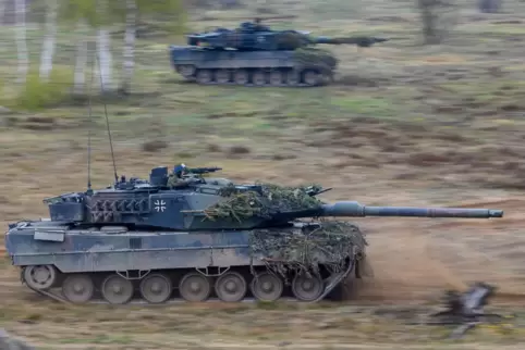 Verniedlichung? Der Kampfpanzer Leopard II wird inzwischen „Leo“ genannt. 