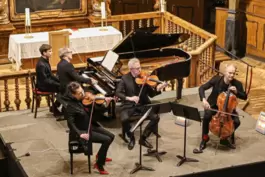 Spitzenleistung mit Mahler, Mozart und Brahms: das „Fauré Quartett“ in der Dreifaltigkeitskirche.