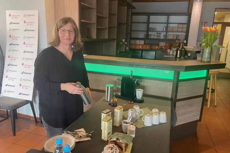 Helferin vom Ausrichter TC Bad D&uuml;rkheim: Silvia M&uuml;ller.