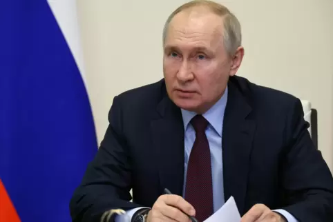 Präsident Wladimir Putin ist verantwortlich für den russischen Angriffskrieg gegen die Ukraine.