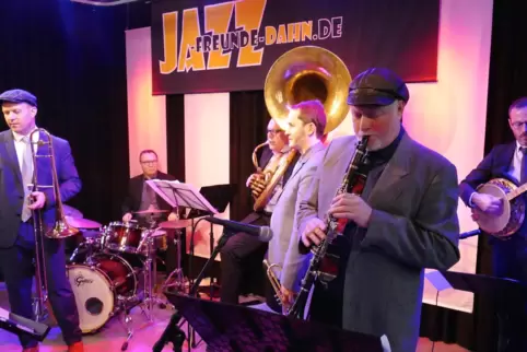 Die South West Oldtime All Stars bescherten den Dahner Jazz-Freunden einen schönen Auftakt in die neue Saison.