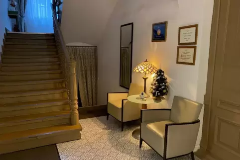 Das Parter in meinem Apartment-Hotel.