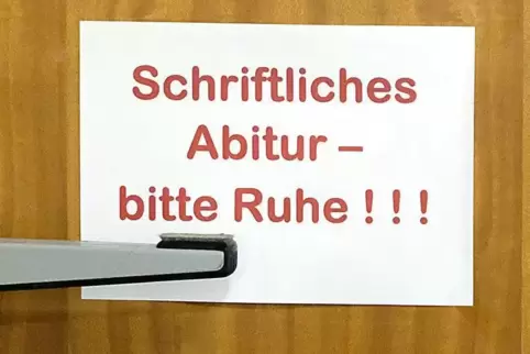 Kaum ein Schüler hat das Abitur verpasst. 