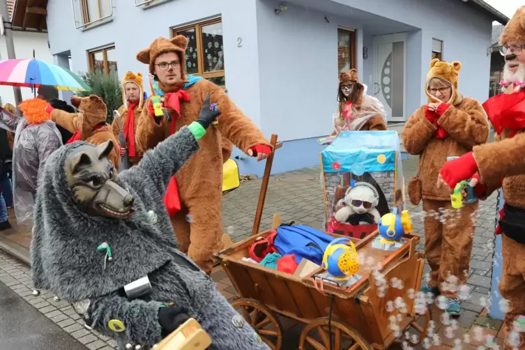 Die Hagenbacher Wölfe wollen in diesem Jahr wieder durch die Straßen ziehen.